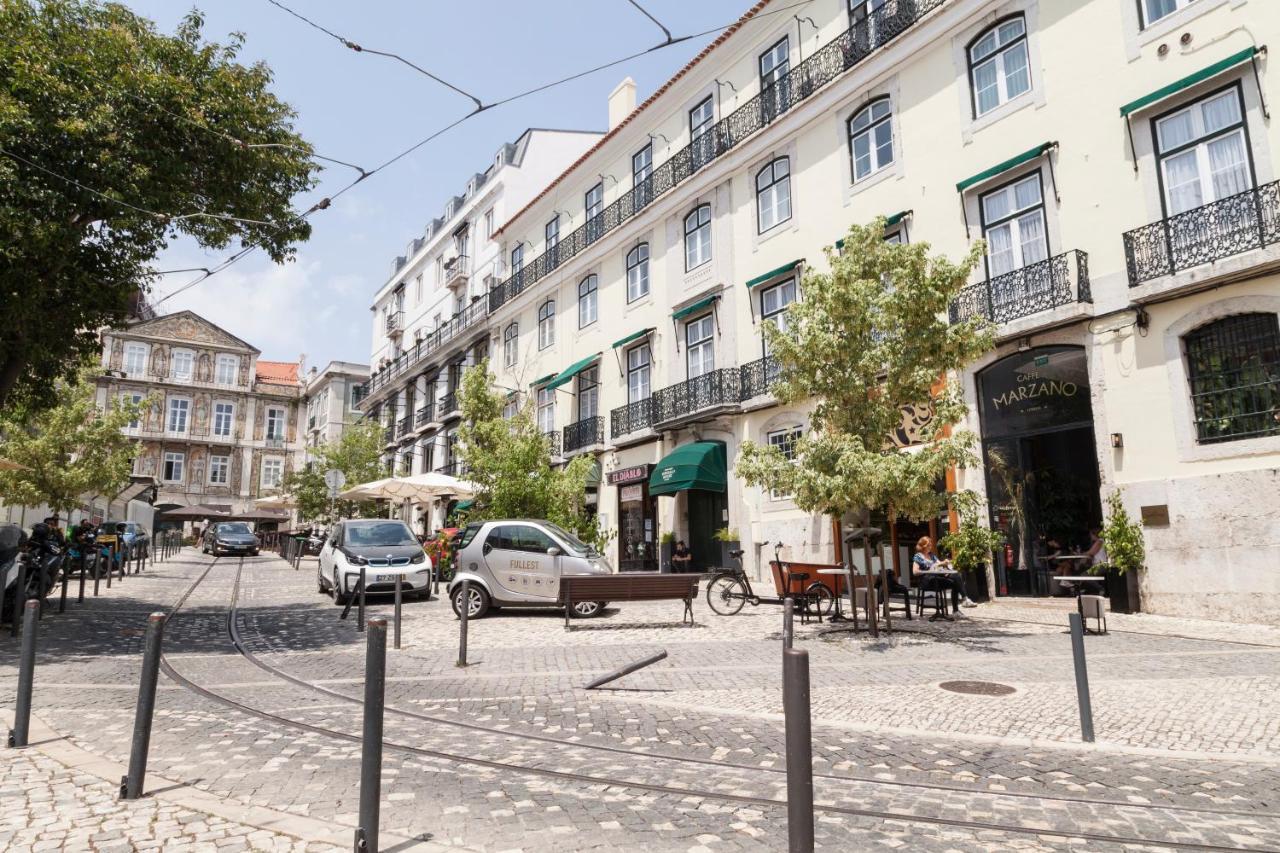 Classy 2Bdr Apartment In Downtown By Lovelystay Lissabon Exterior foto